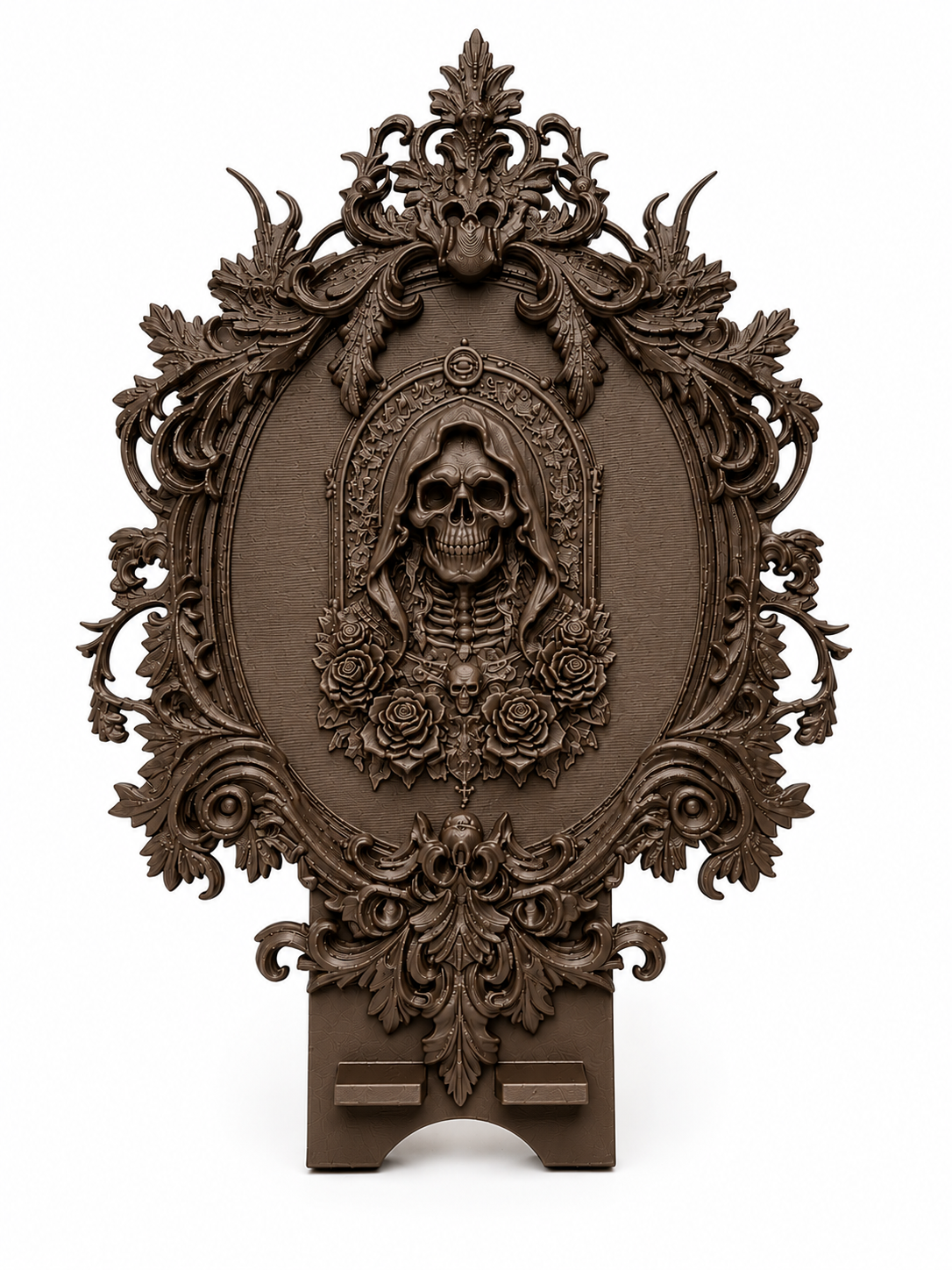 Santa Muerte Shrine Plaque