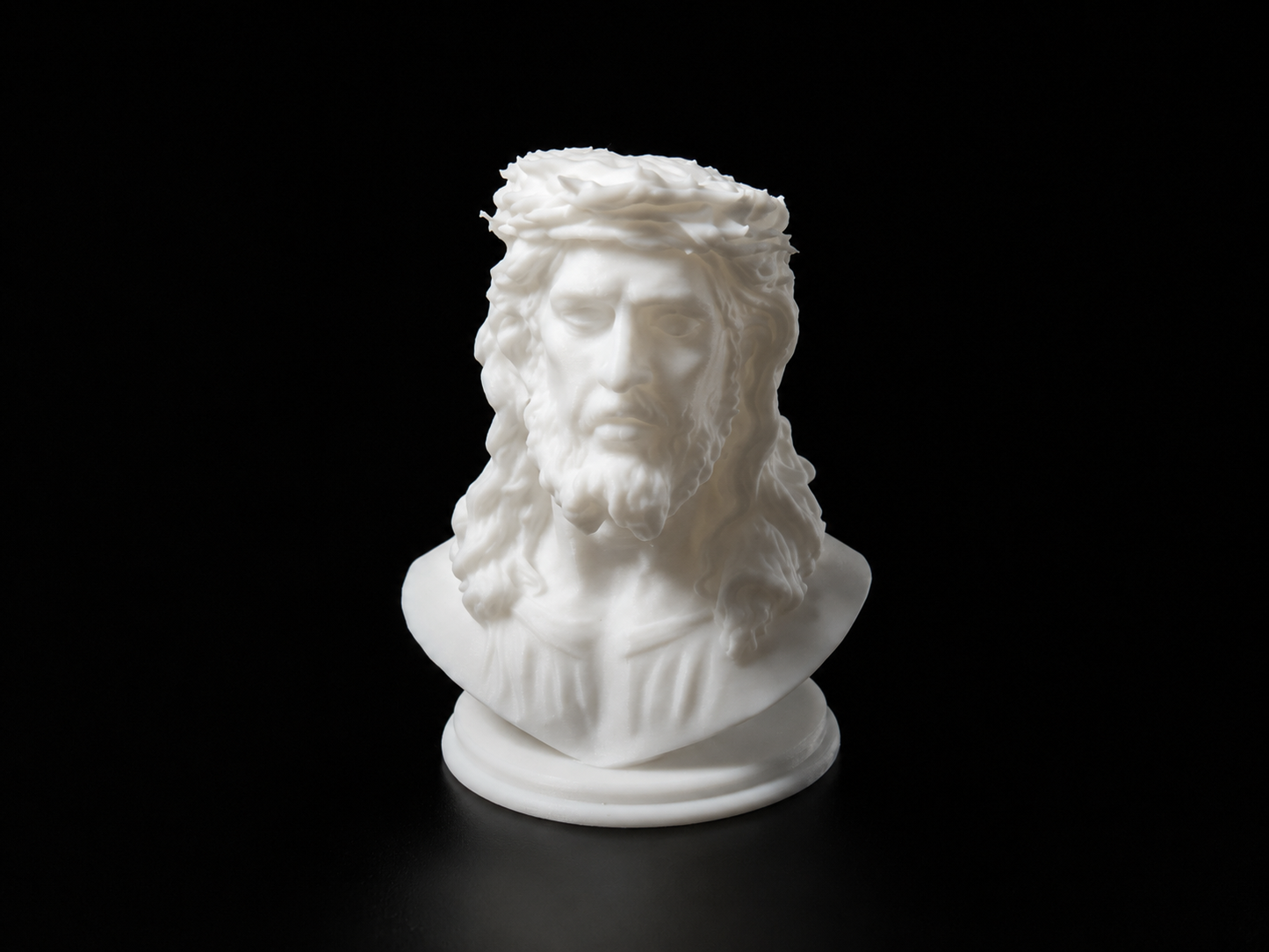Bust of Jesus Christ with Crown of Thorns