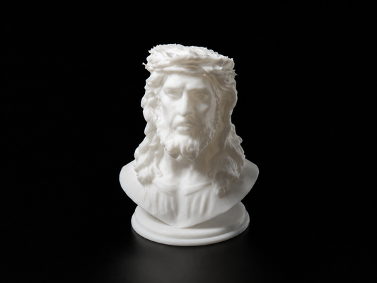 Bust of Jesus Christ with Crown of Thorns