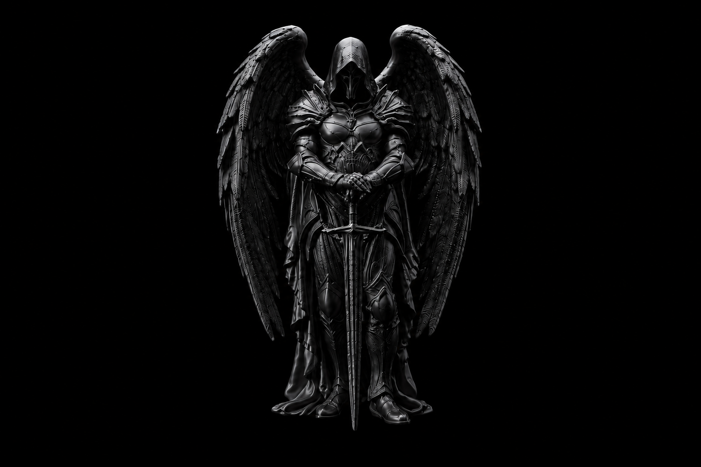 Celestial Warrior Angel Statue