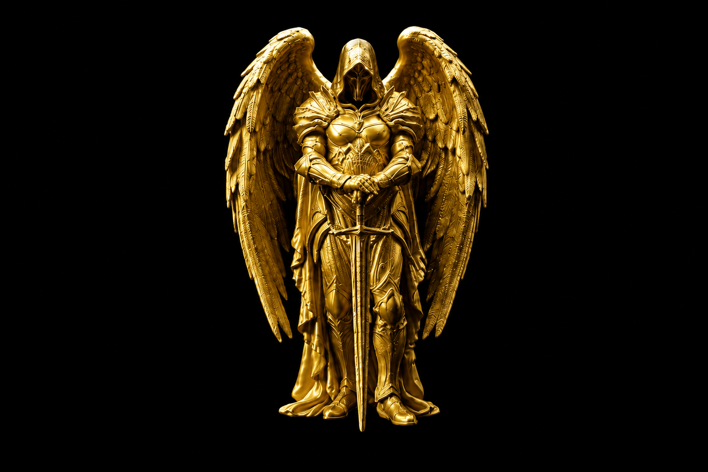 Celestial Warrior Angel Statue