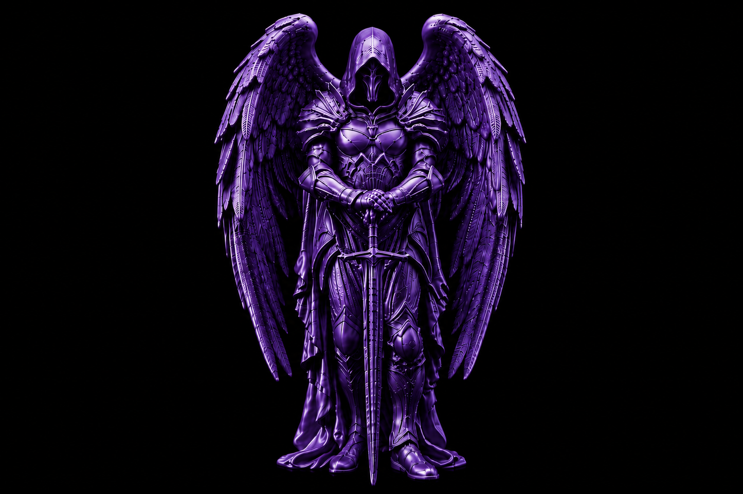 Celestial Warrior Angel Statue