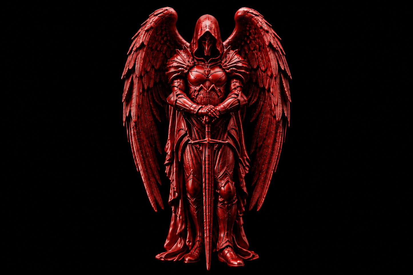 Celestial Warrior Angel Statue