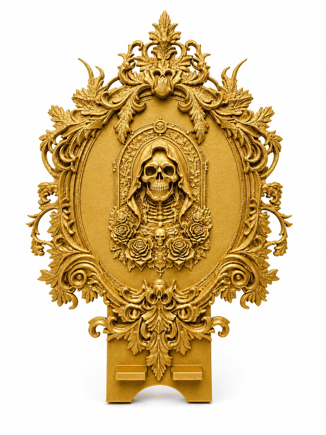Santa Muerte Shrine Plaque