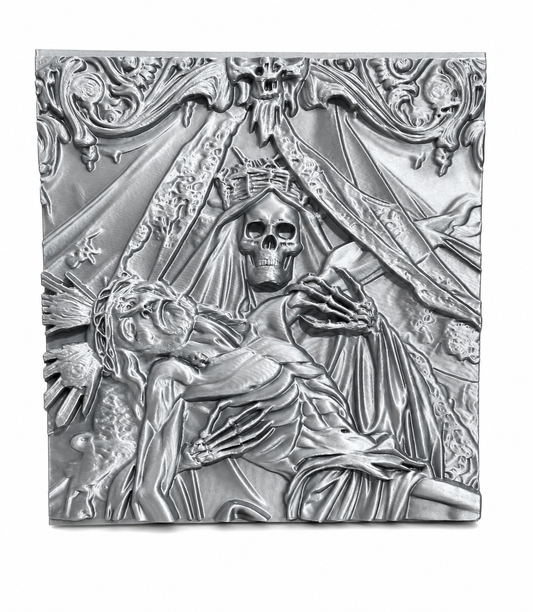 Most Holy Death Relief Frame