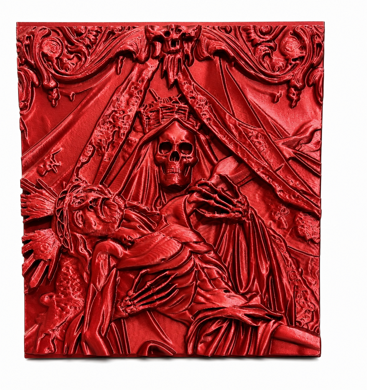 Most Holy Death Relief Frame