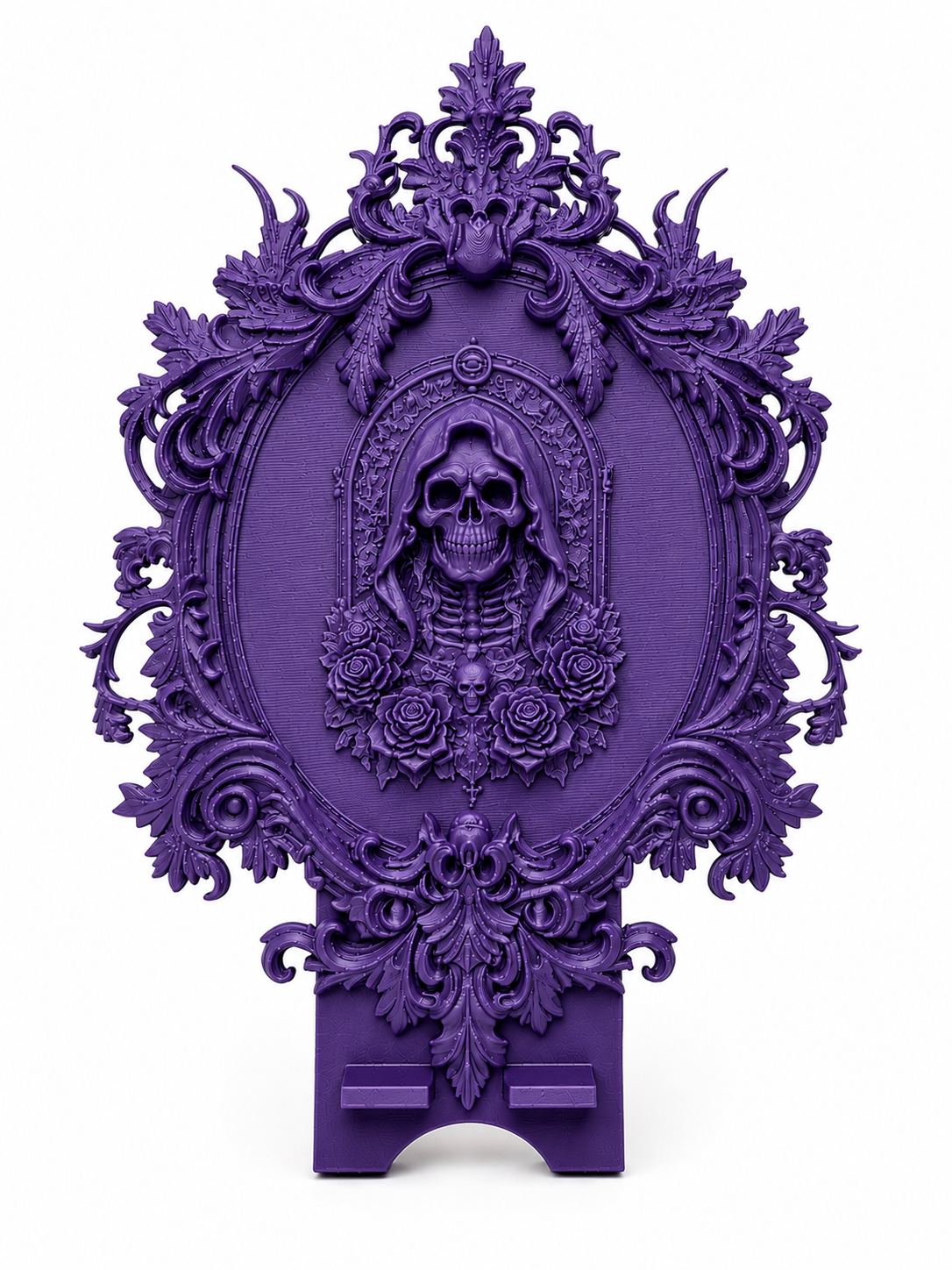 Santa Muerte Shrine Plaque