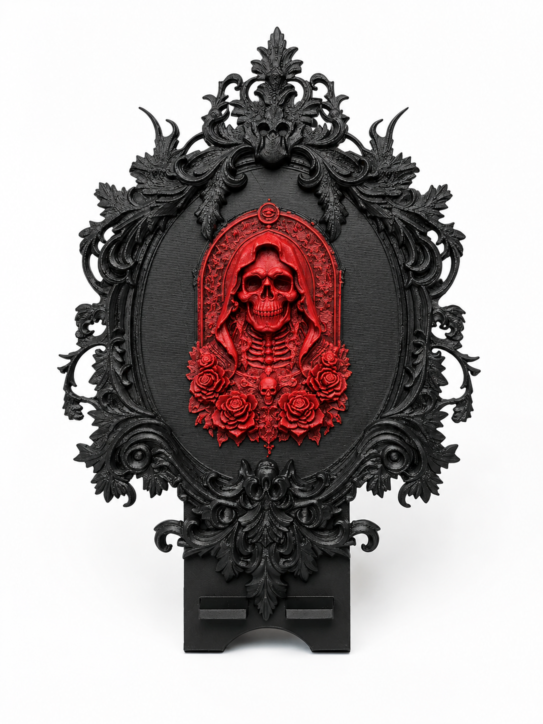 Santa Muerte Shrine Plaque