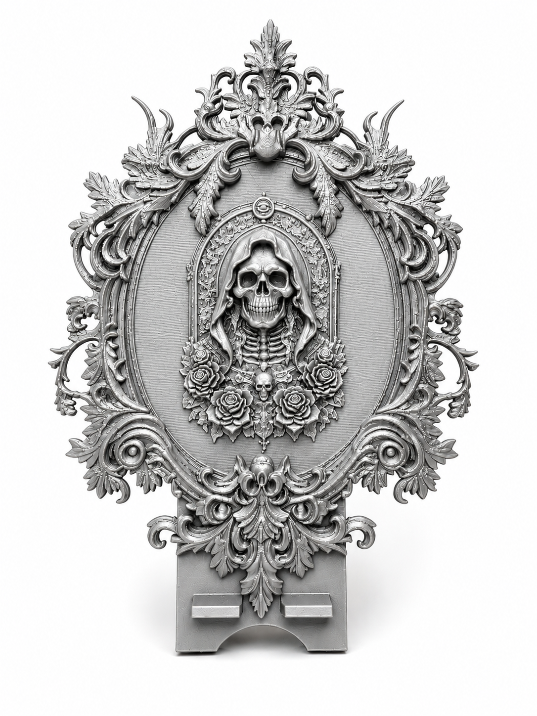 Santa Muerte Shrine Plaque