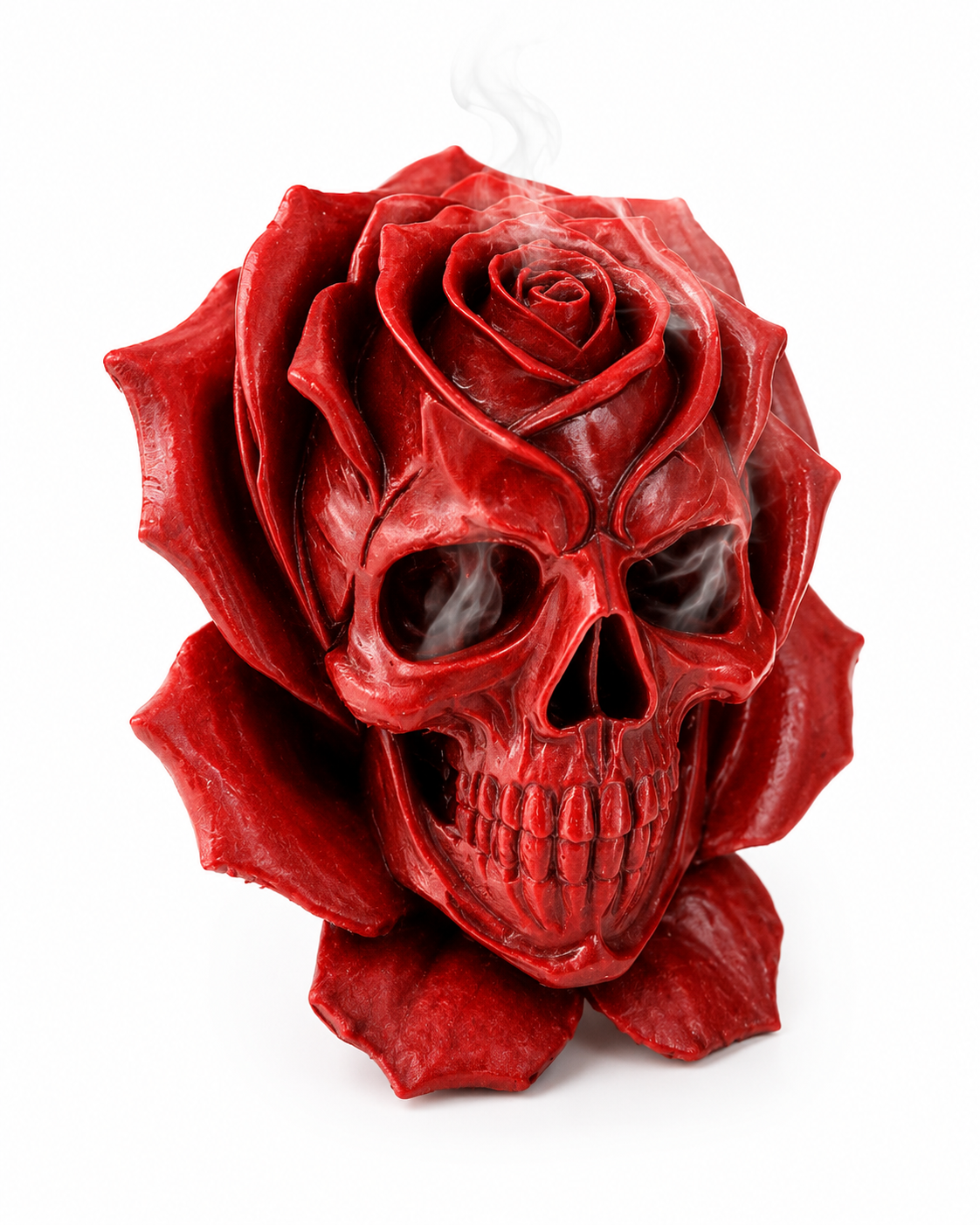 Skull Rose with Steam
