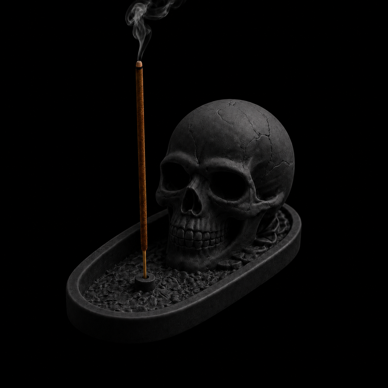 Skull Incense Stick Holder
