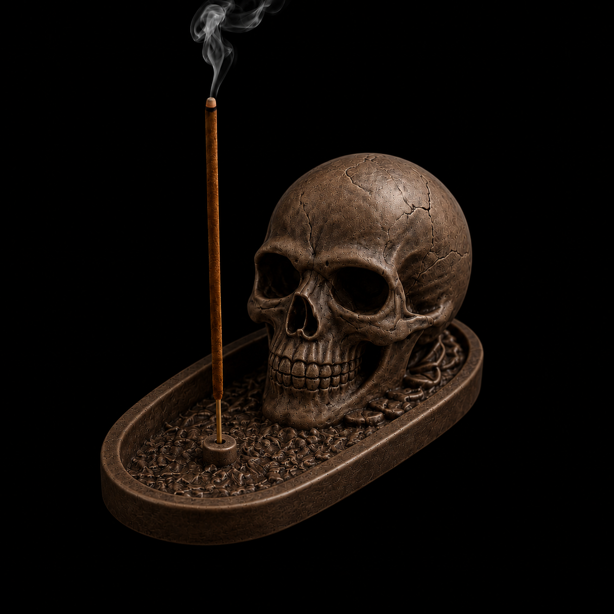 Skull Incense Stick Holder
