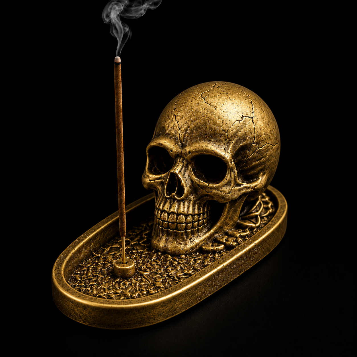 Skull Incense Stick Holder