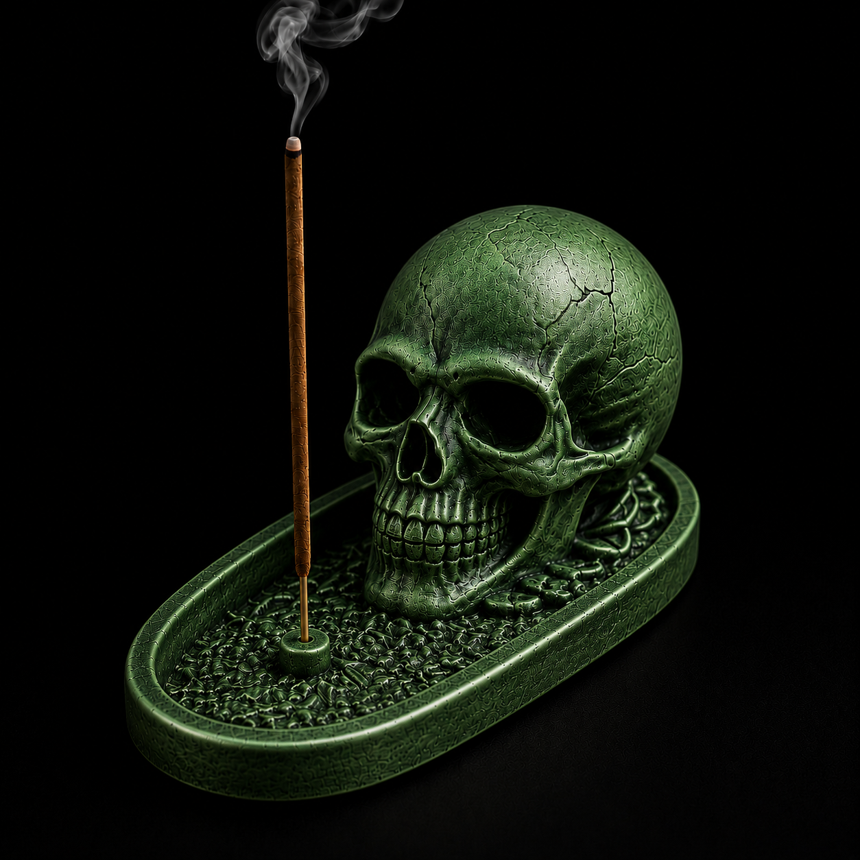 Skull Incense Stick Holder