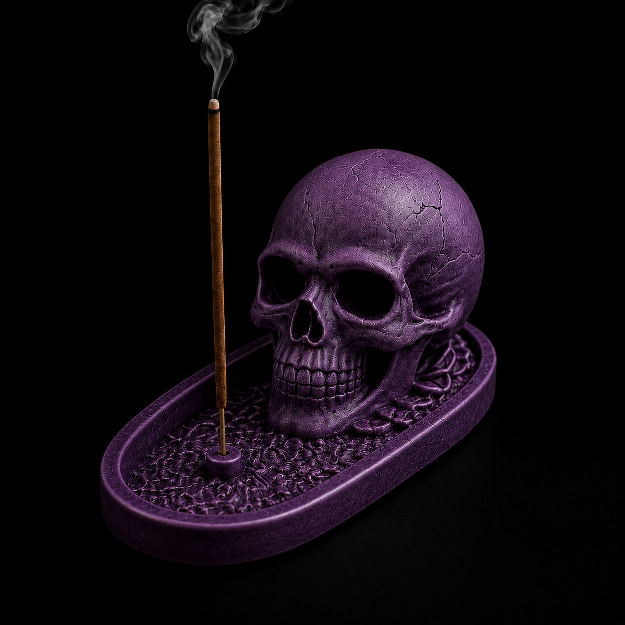 Skull Incense Stick Holder