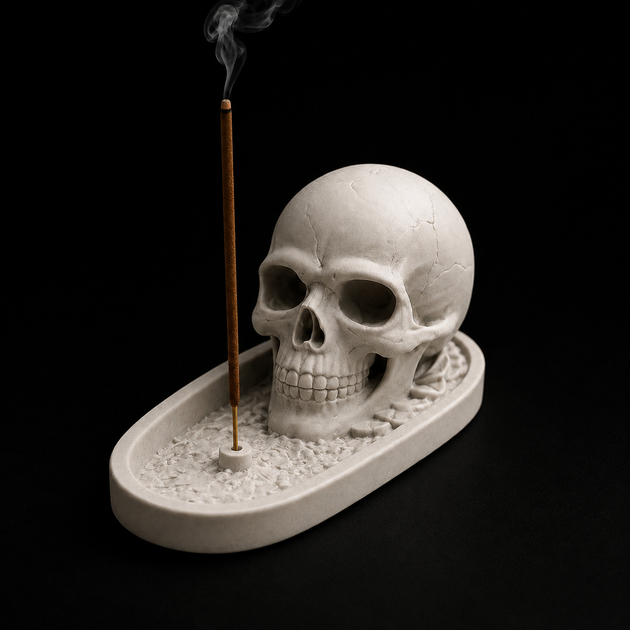 Skull Incense Stick Holder