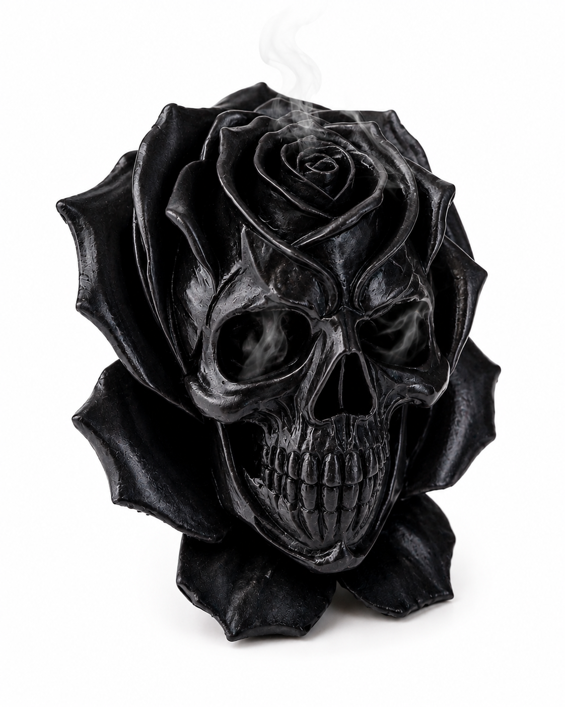 Skull Rose with Steam