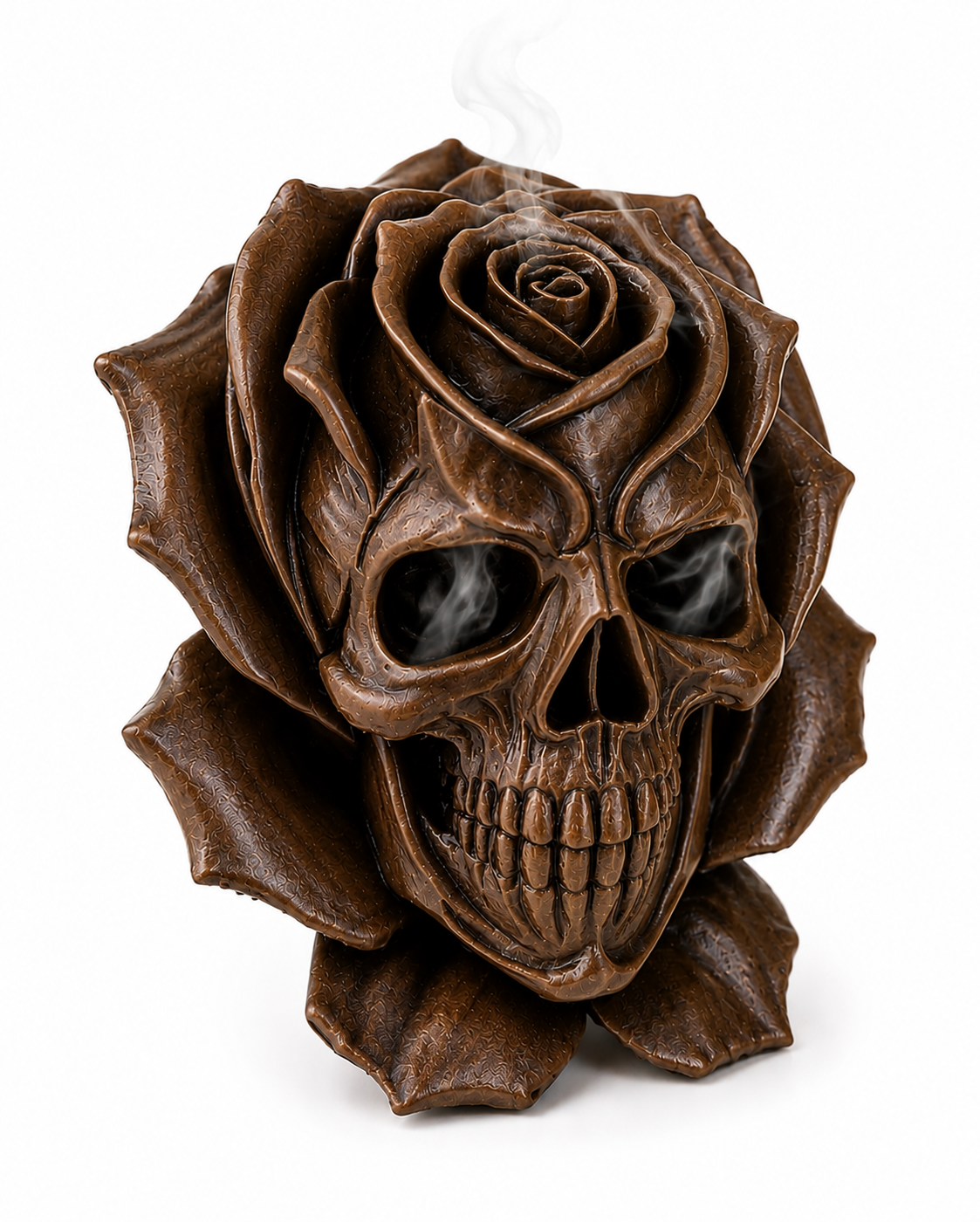 Skull Rose with Steam