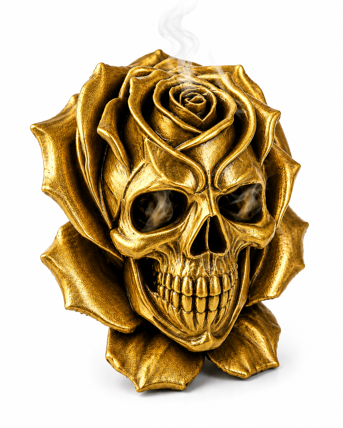 Skull Rose with Steam