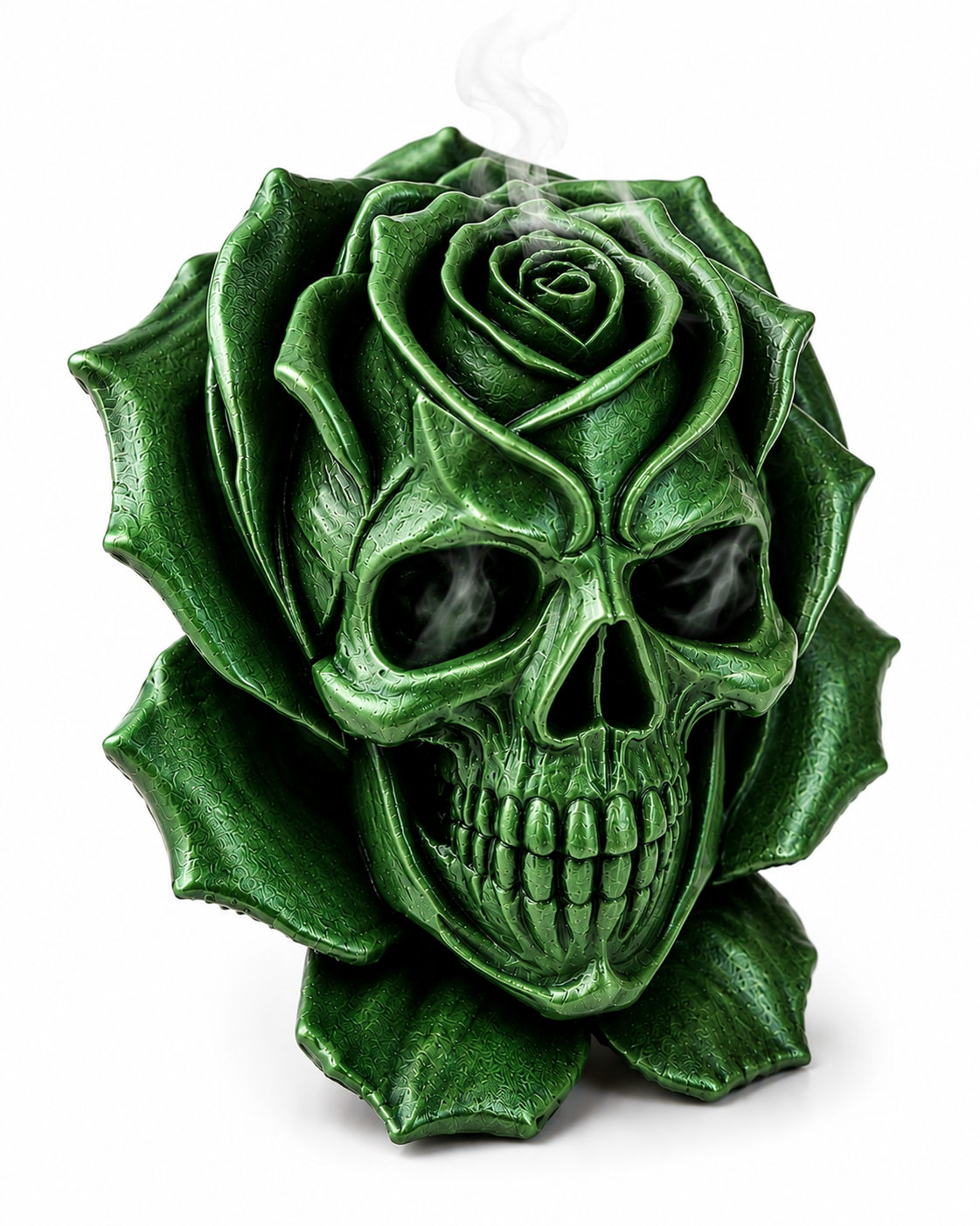 Skull Rose with Steam