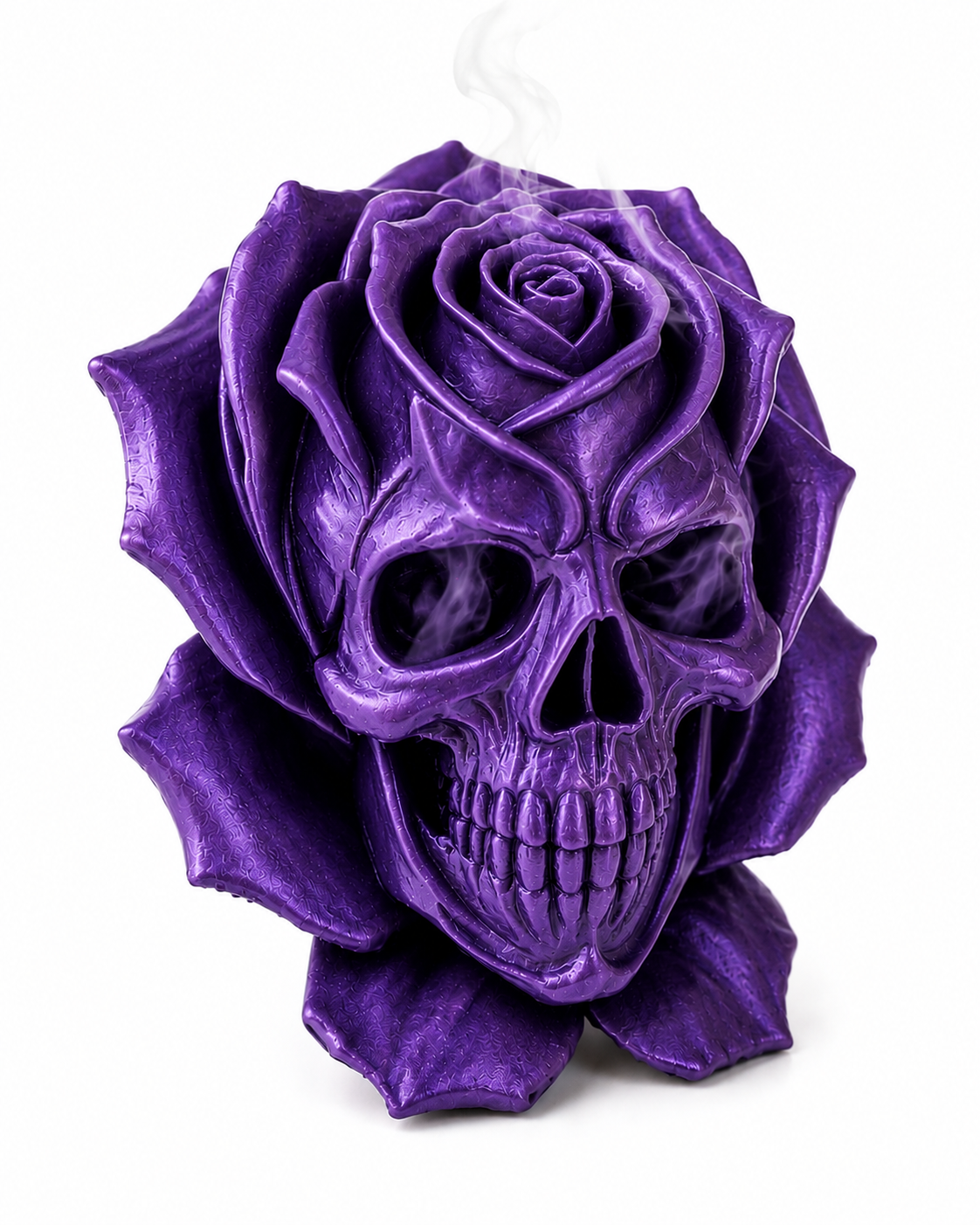 Skull Rose with Steam