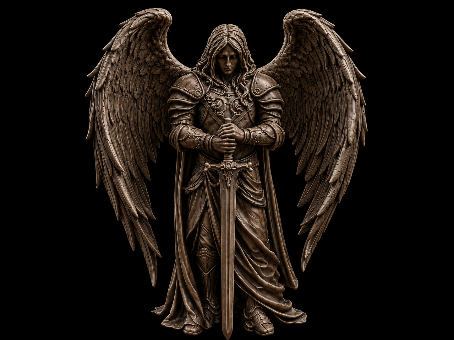 Warrior Angel Statue