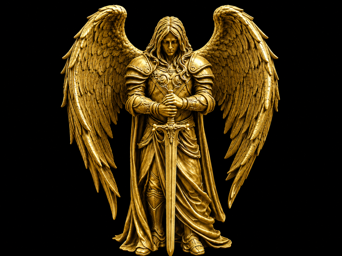 Warrior Angel Statue