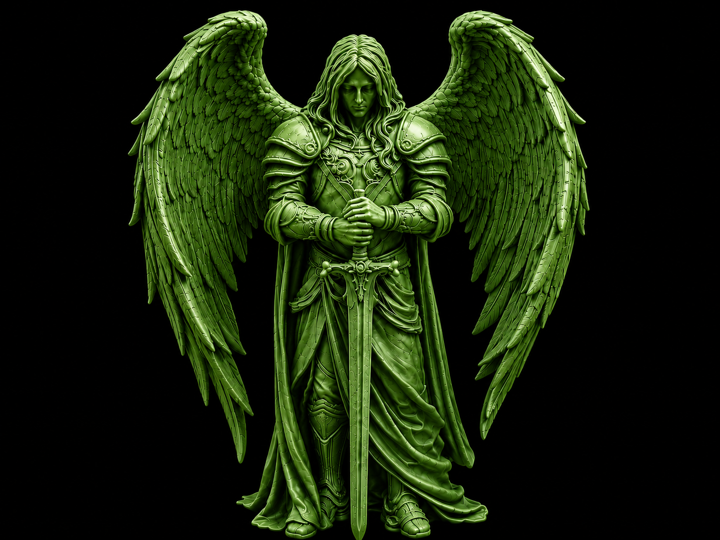 Warrior Angel Statue