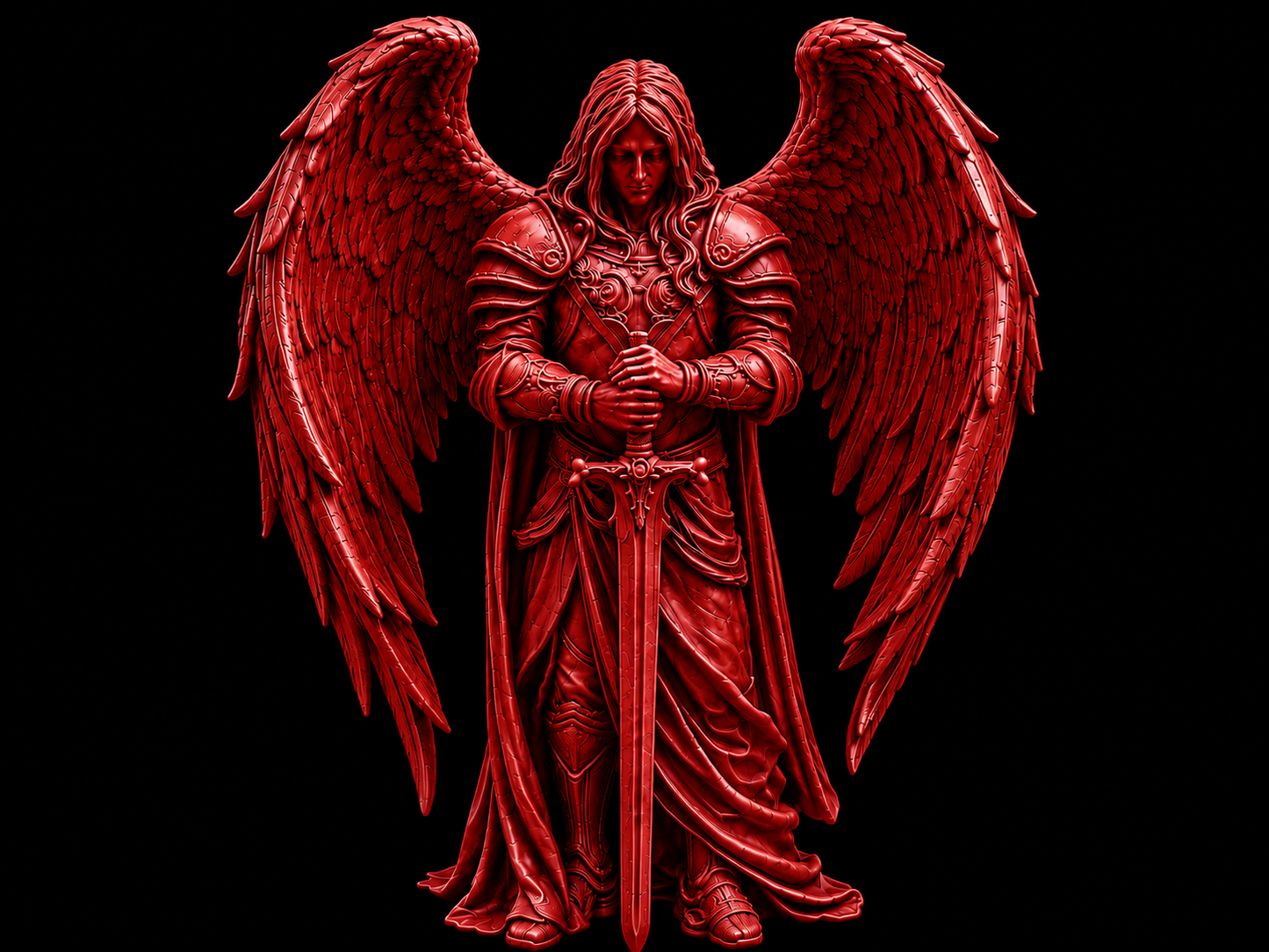Warrior Angel Statue