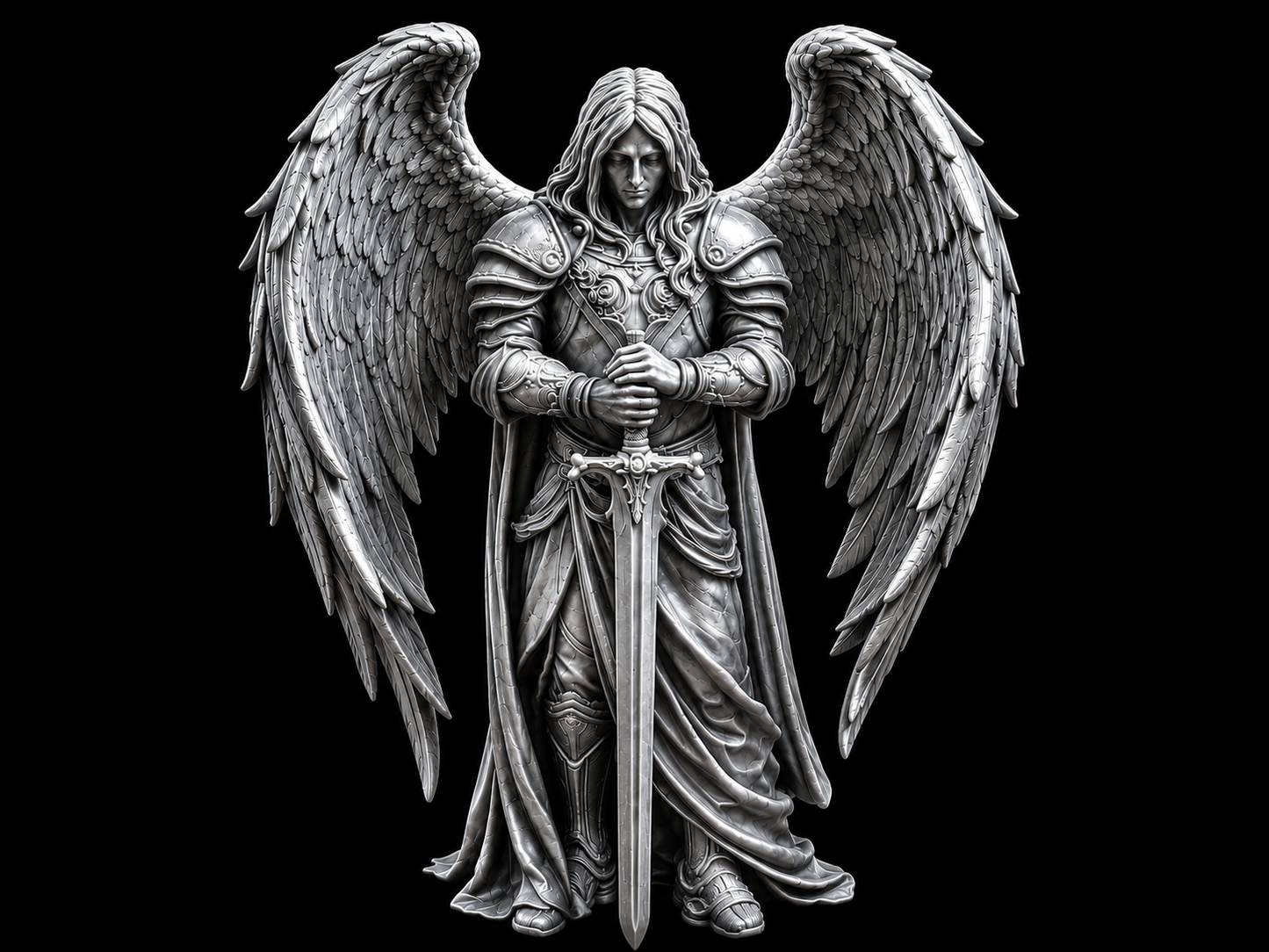 Warrior Angel Statue